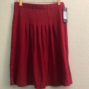 DownEast Pleat Front Skirt